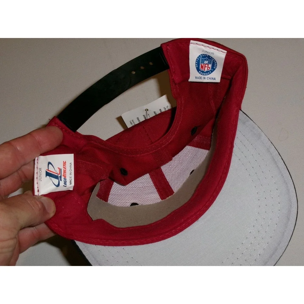 WASHINGTON REDSKINS LOGO ATHELTIC SNAPBACK 90S 00S Y2K  HAT CAP VINTAGE RARE  H4